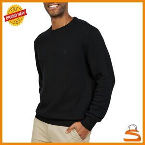 Men's Classic Fit Long Sleeve Cotton Crewneck Sweater S-XXL